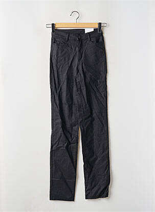 Pantalon drept elasticitate talie înaltă negru VILA femeie