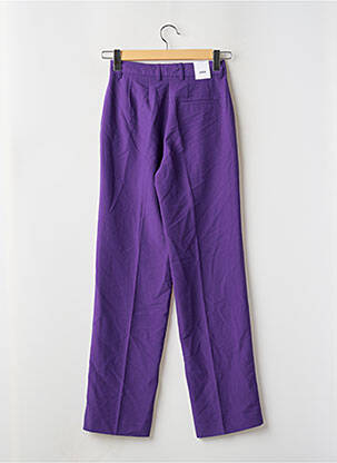 Pantalon drept elasticitate talie înaltă violet JJXX femeie