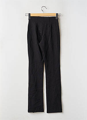 Pantalon drept elasticitate talie înaltă negru MANGO femeie