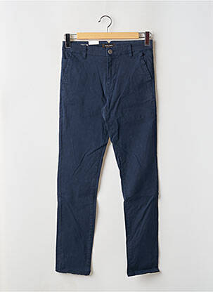Pantalon chino elasticitate mărime normală albastru JACK & JONES bărbat
