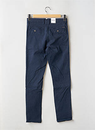 Pantalon chino elasticitate mărime normală albastru JACK & JONES bărbat