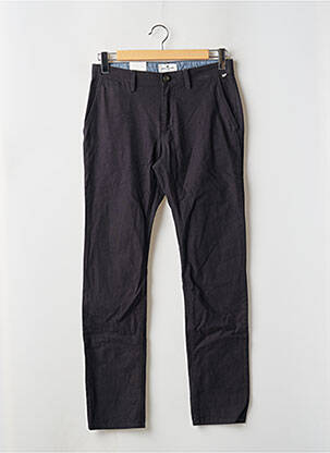 Pantalon chino țesătură melanj mărime normală negru TOM TAILOR bărbat