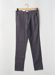 Pantalon chino elasticitate mărime normală gri JACK & JONES bărbat