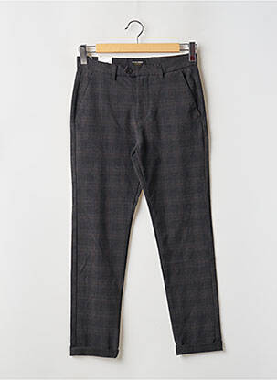 Pantalon slim elasticitate mărime normală gri JACK & JONES bărbat