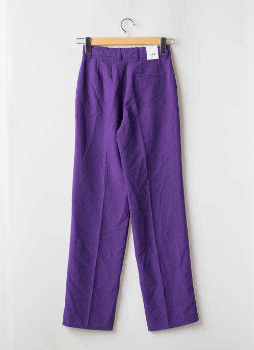 Pantalon drept violet JJXX femeie