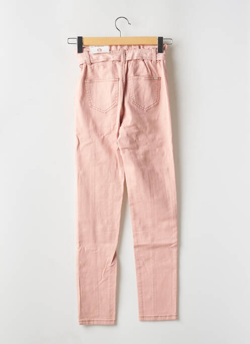 Blugi cu croială slim roz MORGAN femeie