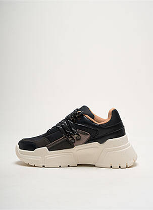 Adidași toc platformă toc de 4 la 6 cm negru VICTORIA femeie