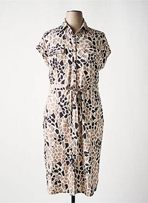 Rochie midi bej K-DESIGN femeie