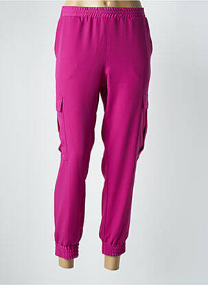 Pantalon cargo roz SEE THE MOON femeie