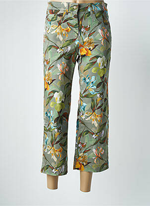 Pantalon 7/8 verde ZERRES femeie