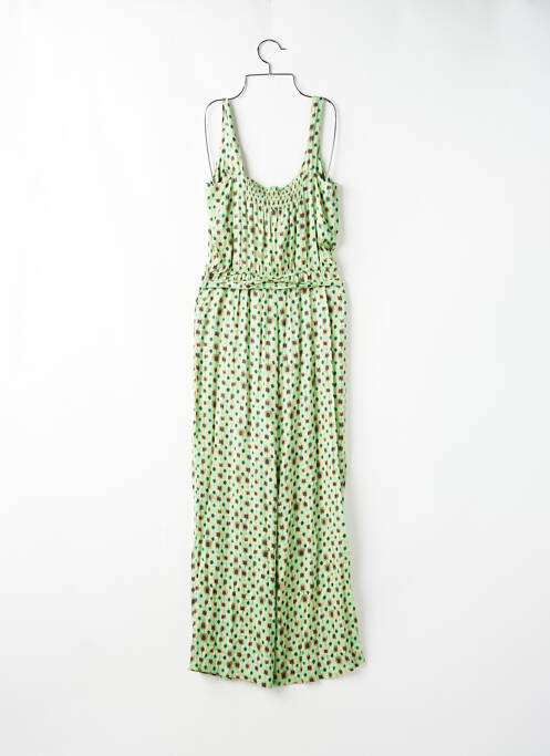 Salopetă-pantalon verde SEE THE MOON femeie