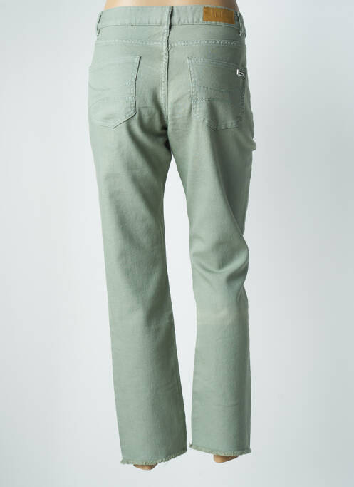 Blugi cu croială dreaptă verde LES P'TITS OUFS femeie
