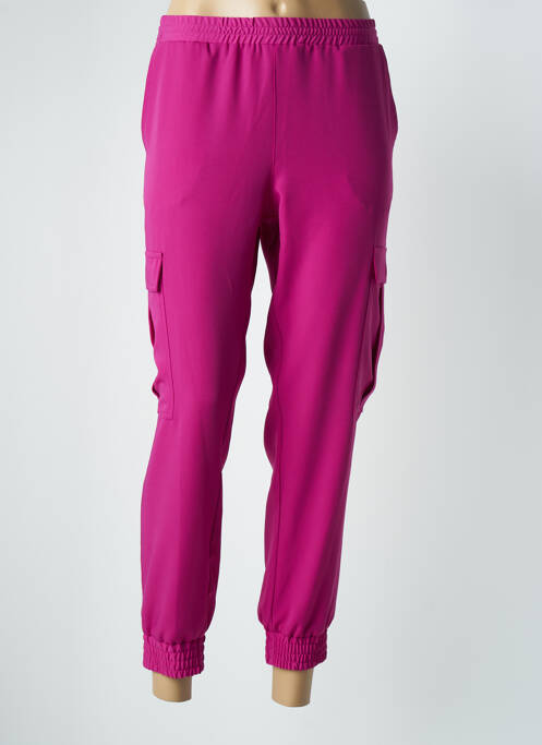 Pantalon cargo roz SEE THE MOON femeie