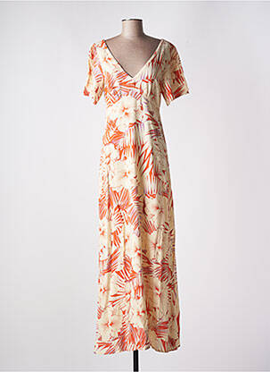 Rochie lungă portocaliu LES P'TITES BOMBES femeie