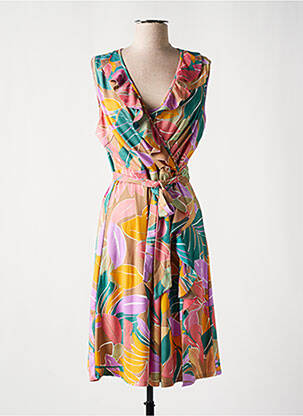 Rochie midi roz K-DESIGN femeie