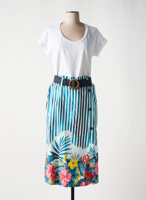 Rochie midi alb LOLITAS&L femeie