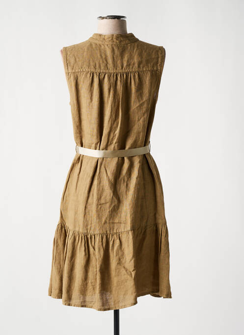 Rochie midi bej CAFE NOIR femeie