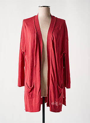 Vestă cu mâneci lungi roșu SEE THE MOON femeie