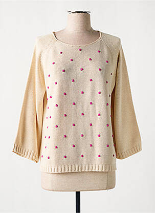 Pulover bej SEE THE MOON femeie