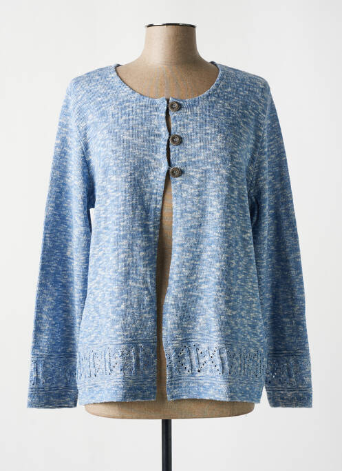 Vestă cu mâneci lungi albastru GRIFFON femeie