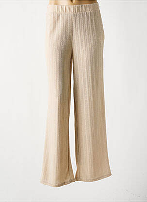 Pantalon evazat bej TIFFOSI femeie