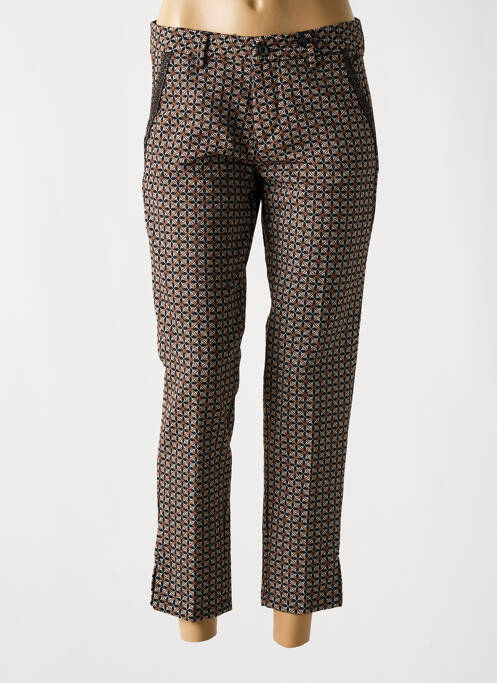 Pantalon chino maro FREEMAN T.PORTER femeie