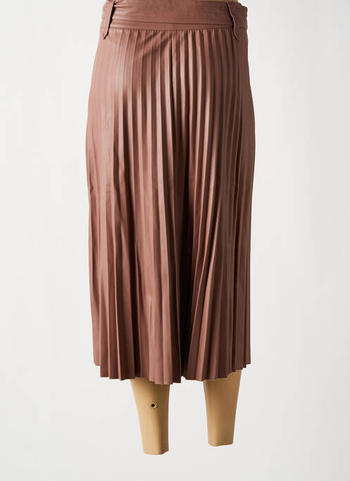 Fustă midi roz MORGAN femeie