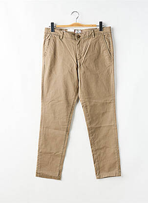 Pantalon chino țesătură poplin mărime normală maro JACK & JONES bărbat
