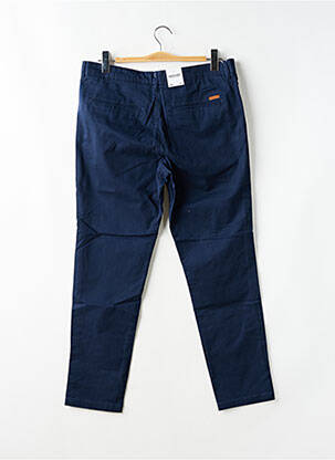 Pantalon chino țesătură poplin mărime normală albastru JACK & JONES bărbat