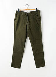Pantalon chino țesătură poplin mărime normală verde JACK & JONES bărbat