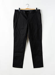 Pantalon chino țesătură poplin mărime normală negru MANGO bărbat