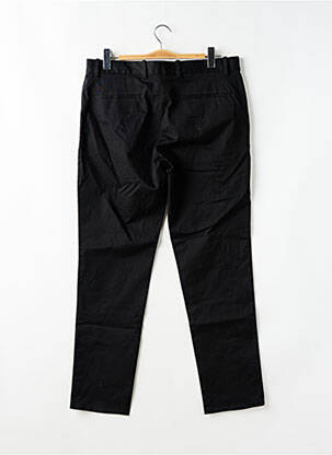 Pantalon chino țesătură poplin mărime normală negru MANGO bărbat