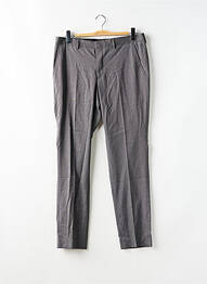 Pantalon chino țesătură melanj mărime normală gri SELECTED homme
