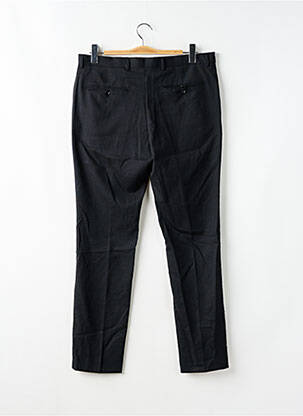 Pantalon chino țesătură melanj mărime normală negru SELECTED bărbat