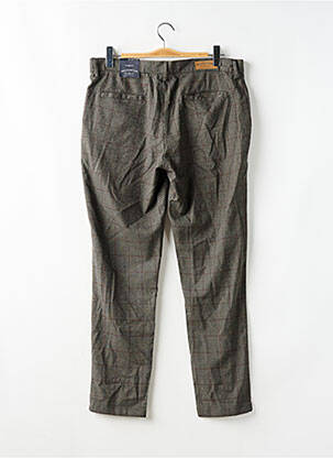 Pantalon chino țesătură melanj mărime normală gri BRUCE & BUTLER  bărbat