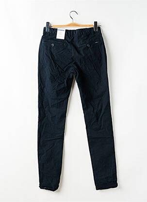 Pantalon chino țesătură melanj mărime normală albastru GARCIA bărbat