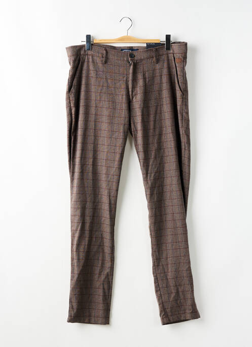Pantalon chino maro BRUCE & BUTLER  bărbat