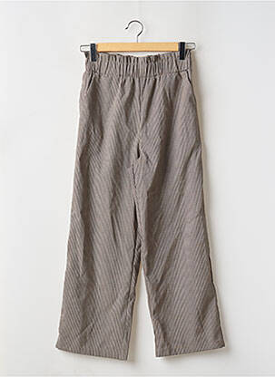 Pantalon larg bej VILA femeie