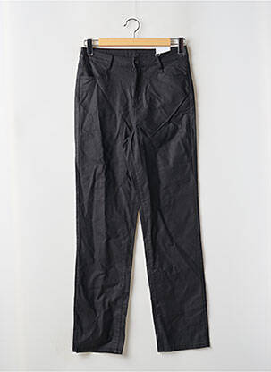 Pantalon drept elasticitate talie înaltă negru VILA femeie