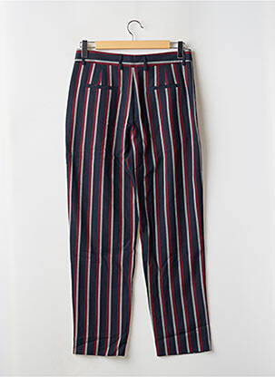 Pantalon chino închidere cu fermoar sub clapetă cu nasturi talie înaltă albastru PEPE JEANS femeie