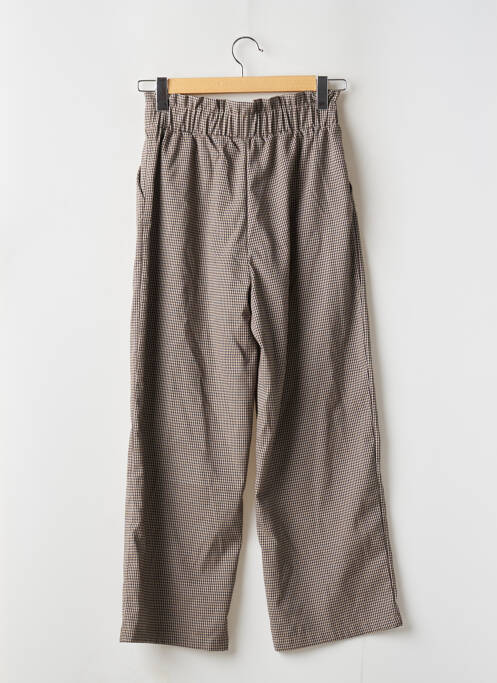 Pantalon larg bej VILA femeie