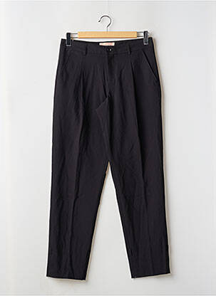 Pantalon drept croială morcov talie înaltă negru JJXX femeie