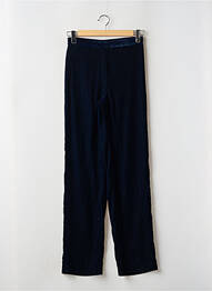 Pantalon drept talie înaltă talie înaltă albastru MANGO femme