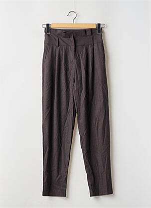 Pantalon drept gri MORGAN femeie