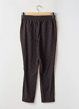 Pantalon drept elasticitate talie înaltă negru OPUS femeie