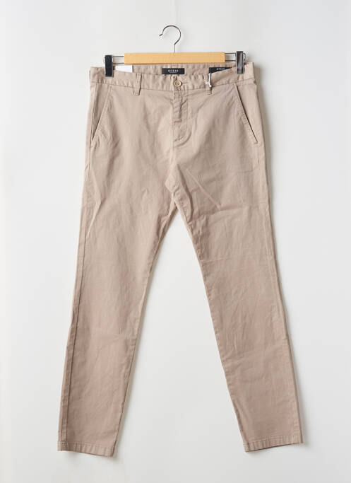 Pantalon chino bej GUESS bărbat