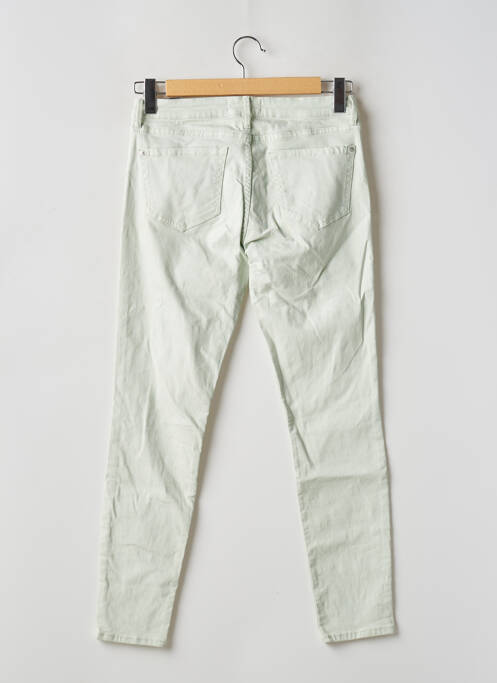 Pantalon slim verde MANGO femeie