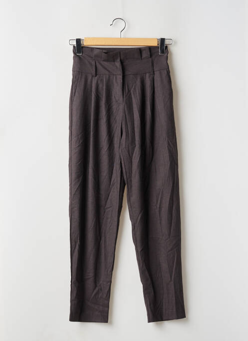 Pantalon drept gri MORGAN femeie