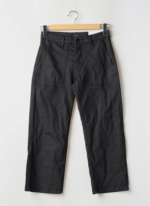 Blugi cu croială dreaptă negru OPUS femeie