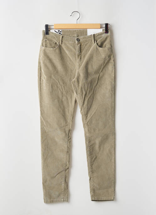 Pantalon slim verde OPUS femeie